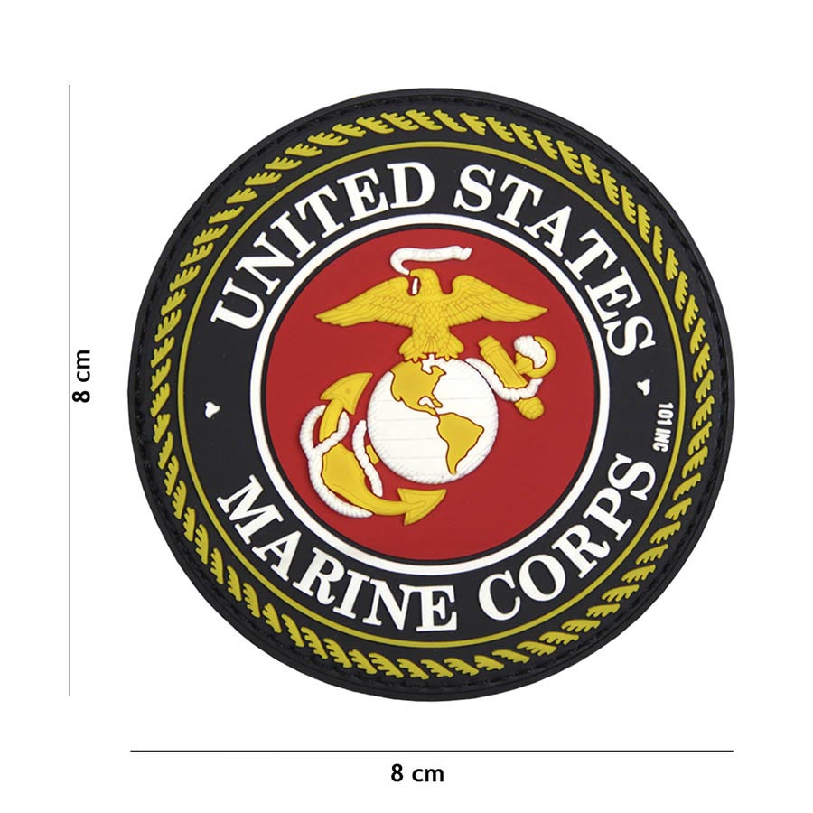 United States Marine Corps Red Patch