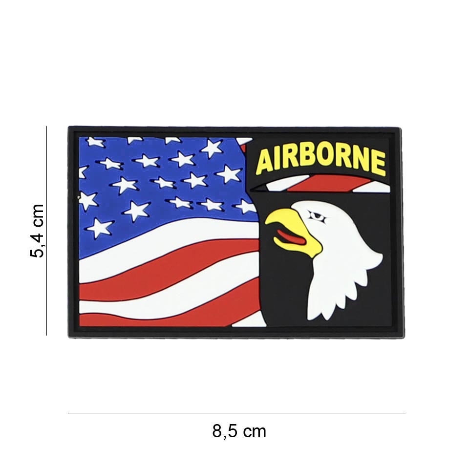 101st Airborne flag patch